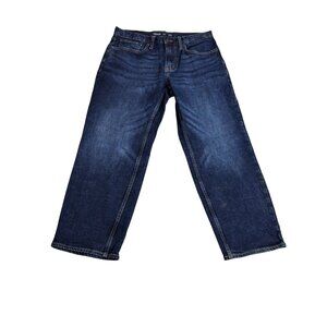 Old Navy Mens Loose Fit Jeans 32X30 Dark Wash Built-In Flex
